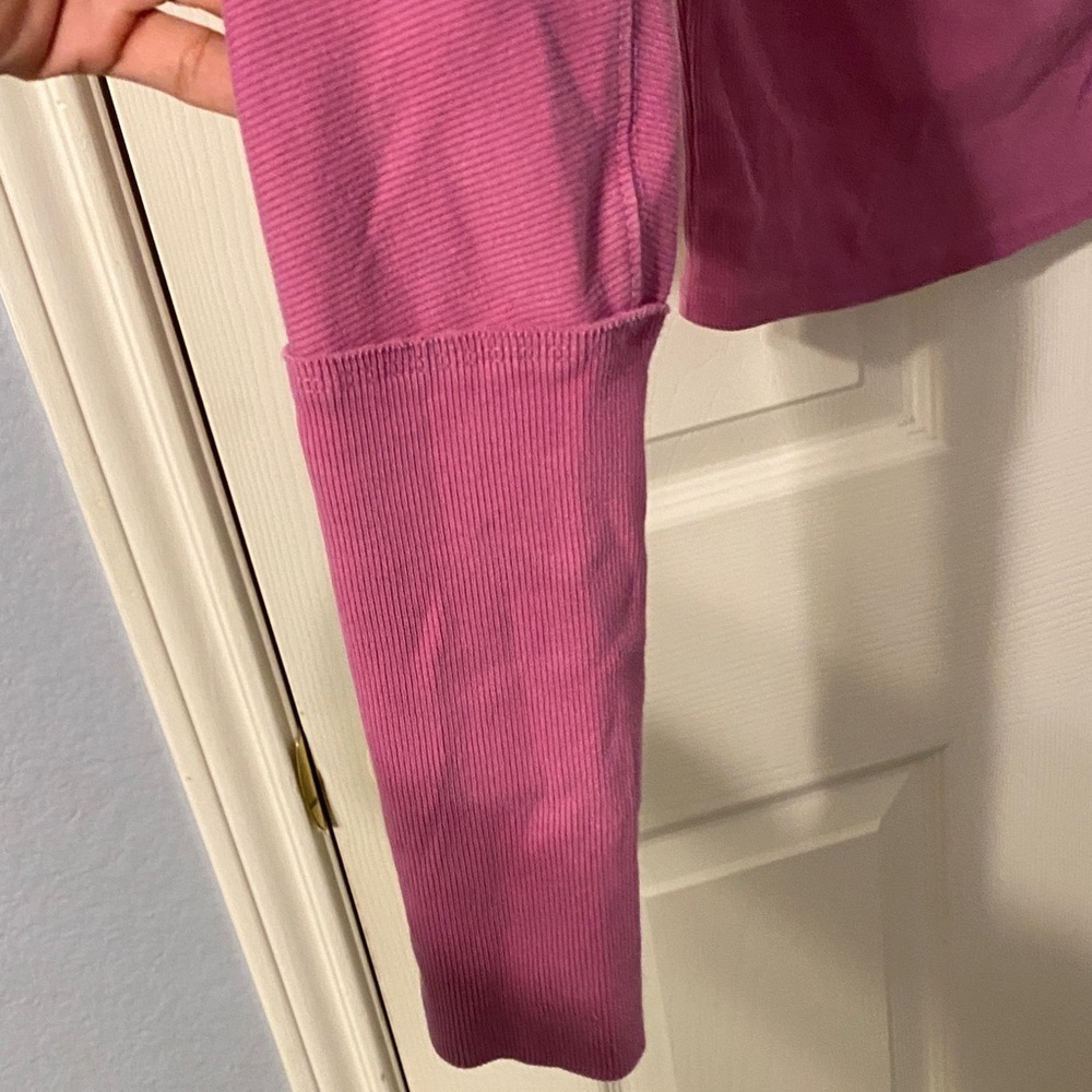 We The Free Magenta Cowl Neck Top NWOT - Picture 3 of 7